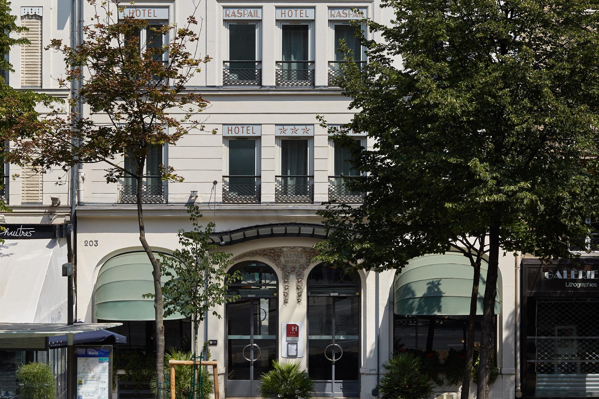Hotel Raspail Montparnasse Párizs Kültér fotó